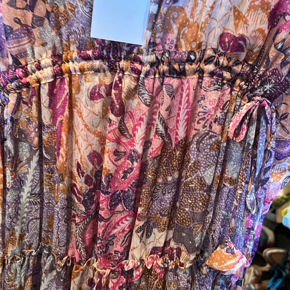 NWT MISA LOS ANGELES llya printed maxi dress size medium - Picture 13 of 13